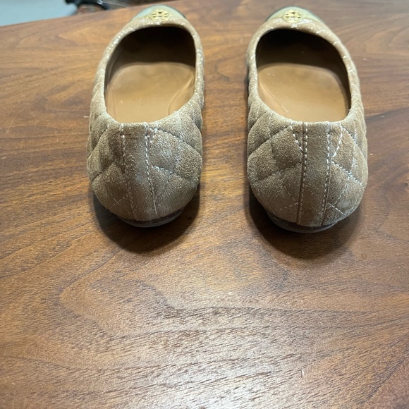 Tory Burch Kaitlyn Ballet Flat, Metallic Gold - Picture 5 of 6